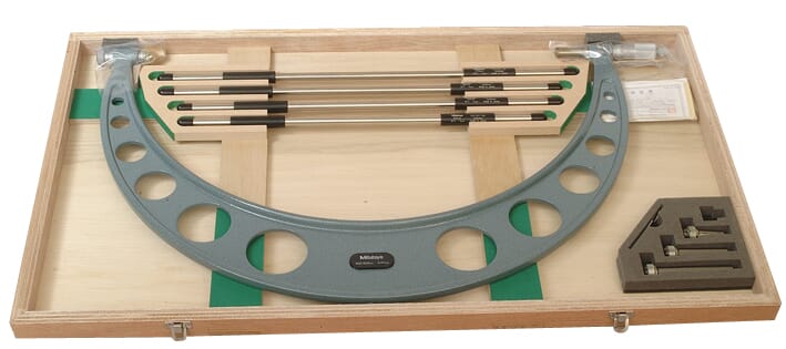 Mitutoyo Outside Micrometer 400-500mm x 0.01mm Interchangeable Anvils