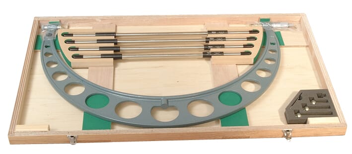 Mitutoyo Outside Micrometer 500-600mm x 0.01mm Interchangeable Anvils