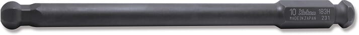 Koken 183H 8mm Impact Ball End Inhex Bit x 150mm Long