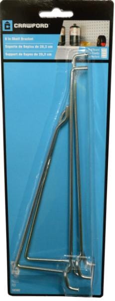 Crawford Pegboard Hooks To Hold Shelf 2pce #18580 200mm