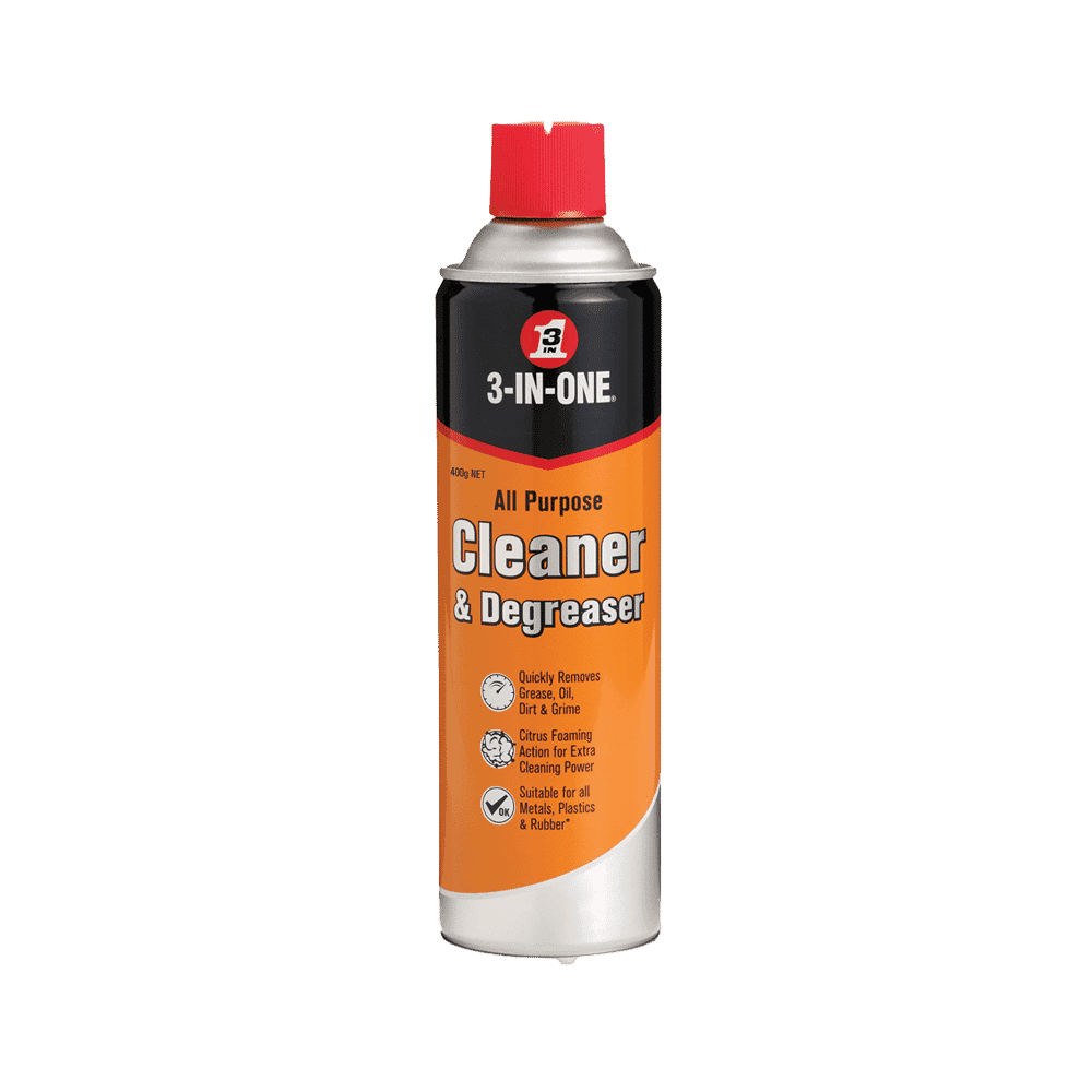 3in1 Professional All-Purpose Degreaser & Cleaner - Aerosol 400gm 3-IN-1