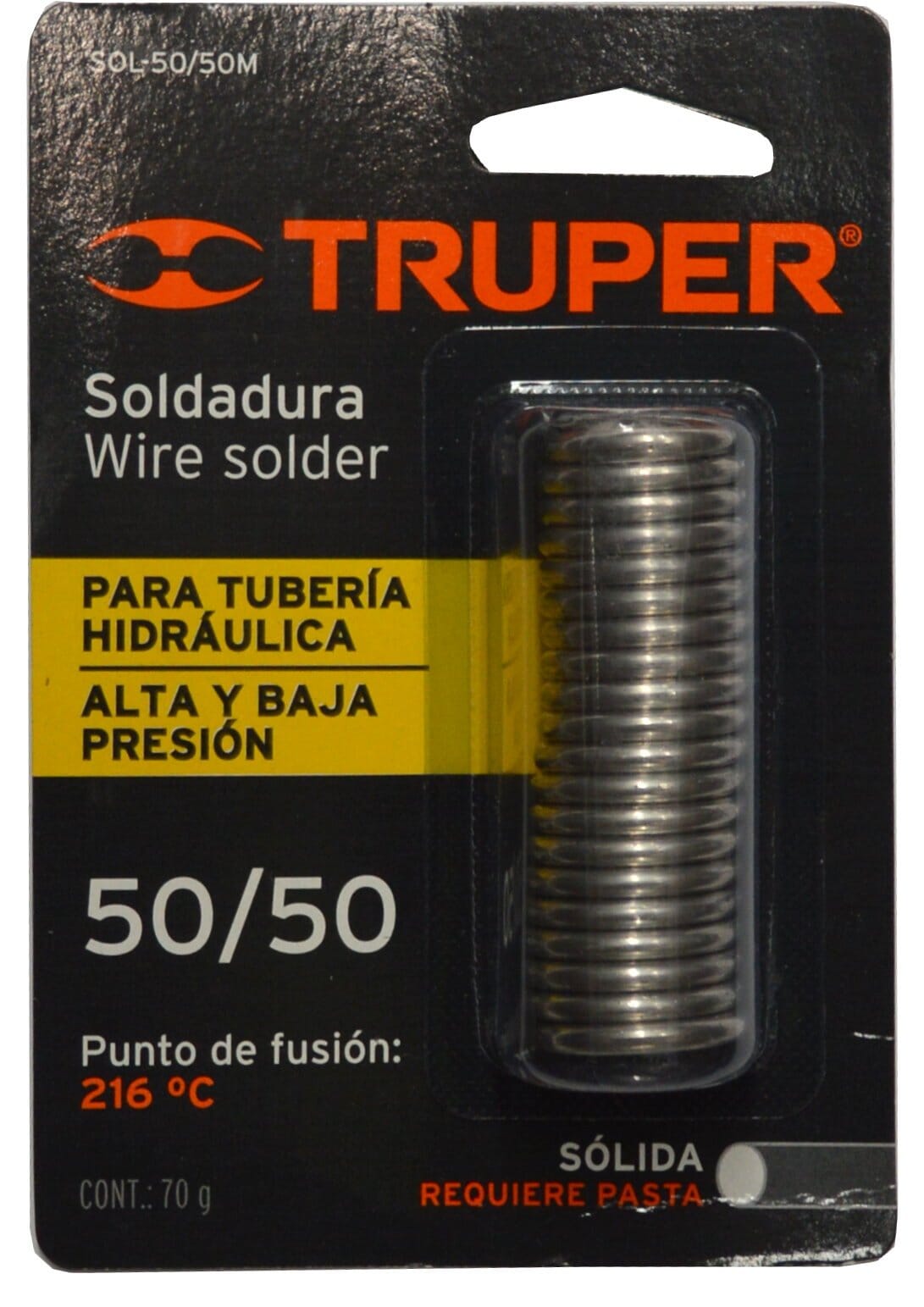 Truper Solder - Non Resin 50/50 70gm