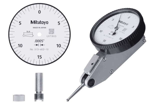 Mitutoyo Dial Test Indicator .03" x .0005" Basic Set