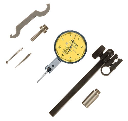 Mitutoyo Dial Test Indicator 0.8mm x 0.01mm Full Set