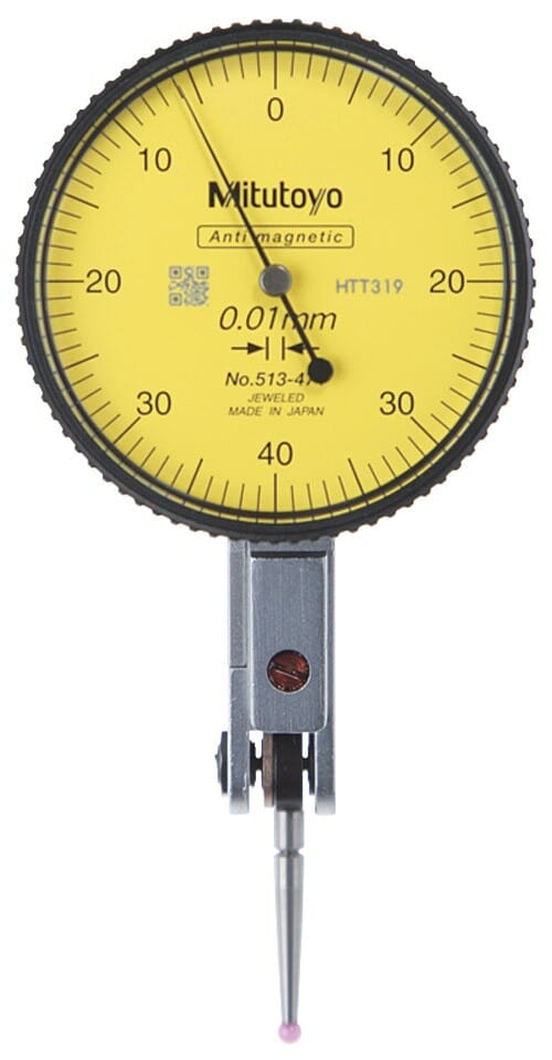 Mitutoyo Dial Test Indicator 0.8mm x 0.01mm Ruby Contact Point Basic Set