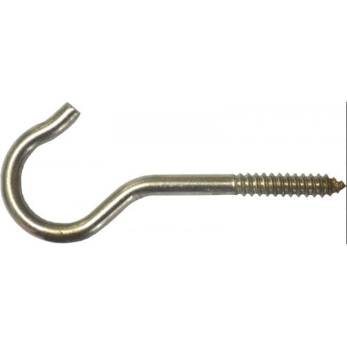Hindley Screw Hook - Stainless Steel #808SS 2-9/16 inch