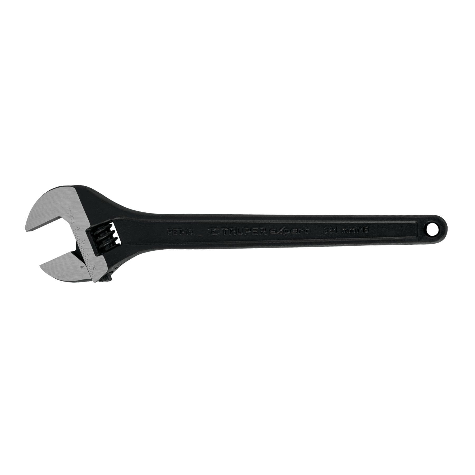 Truper Adjustable Wrench - Black Oxide 375mm