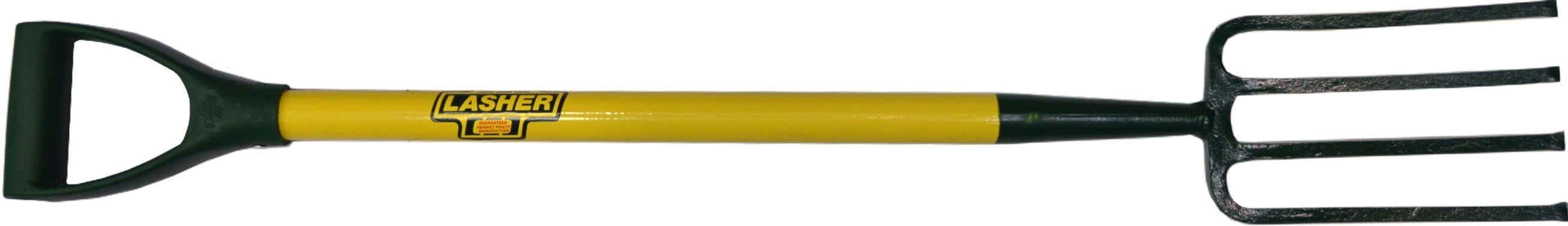 Lasher Border Fork with Steel Handle & Poly D