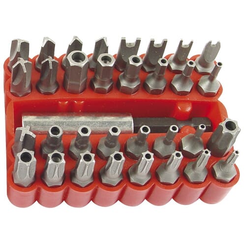 Worldwide Screwdriver Bit Set 33pc Tamper Proof (Torx