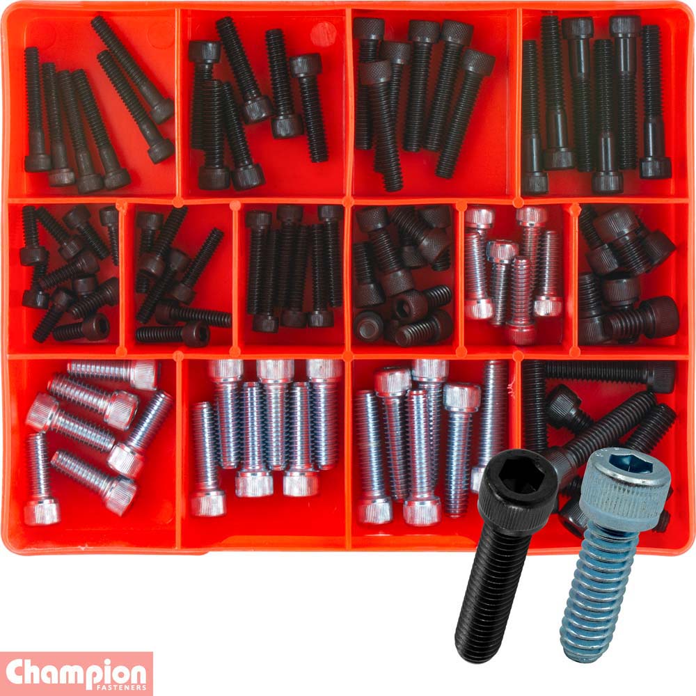 Champion 92pc BSW Socket Head Cap Screw Assortment