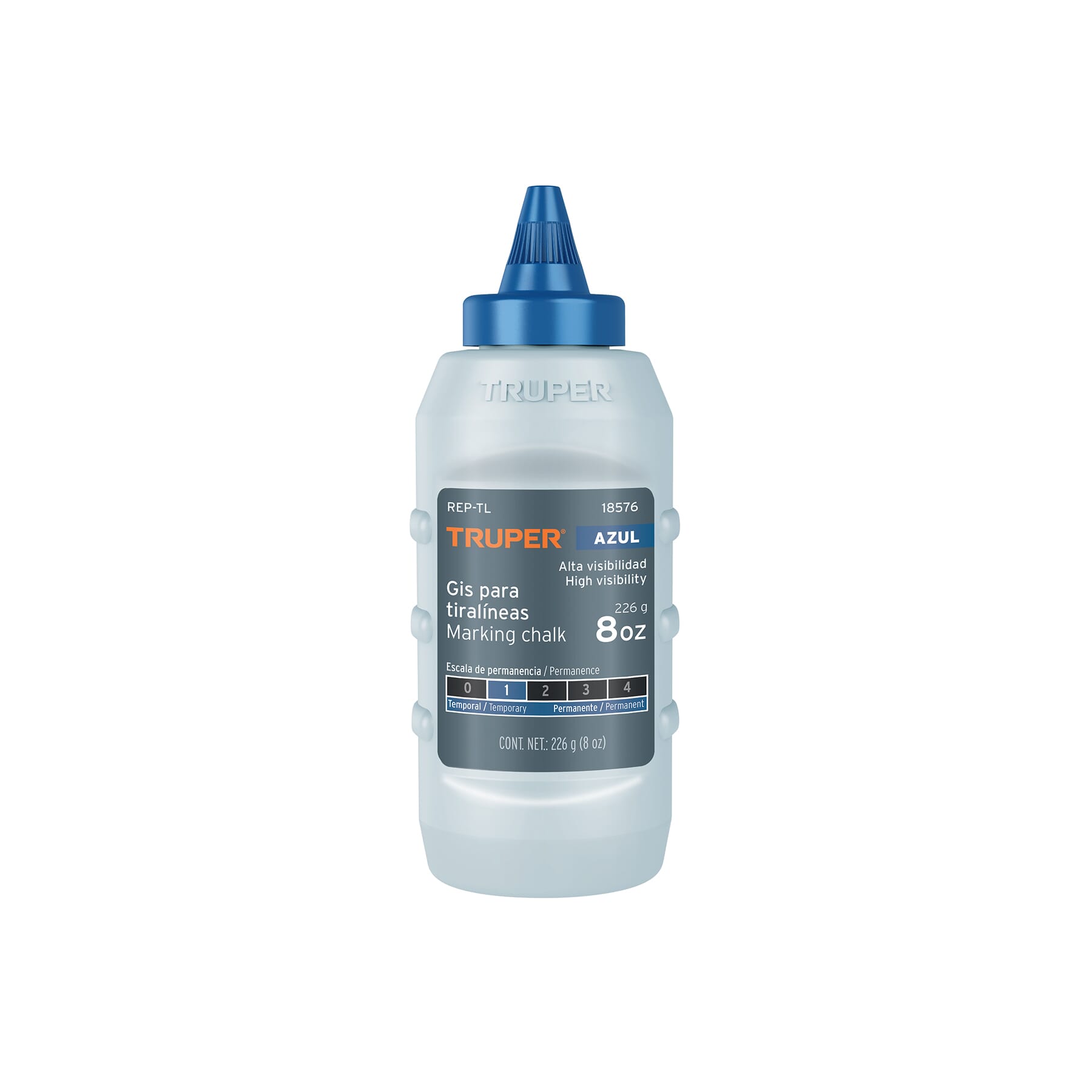 Truper Chalk Line Refill - Blue 8oz