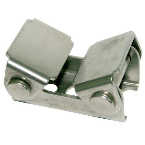 Strong Hand PG114VMS Multi Purpose Pipe Plier / C Clamp with Fixed Stainless Steel V Pads 280 x 89 x 40-64mm