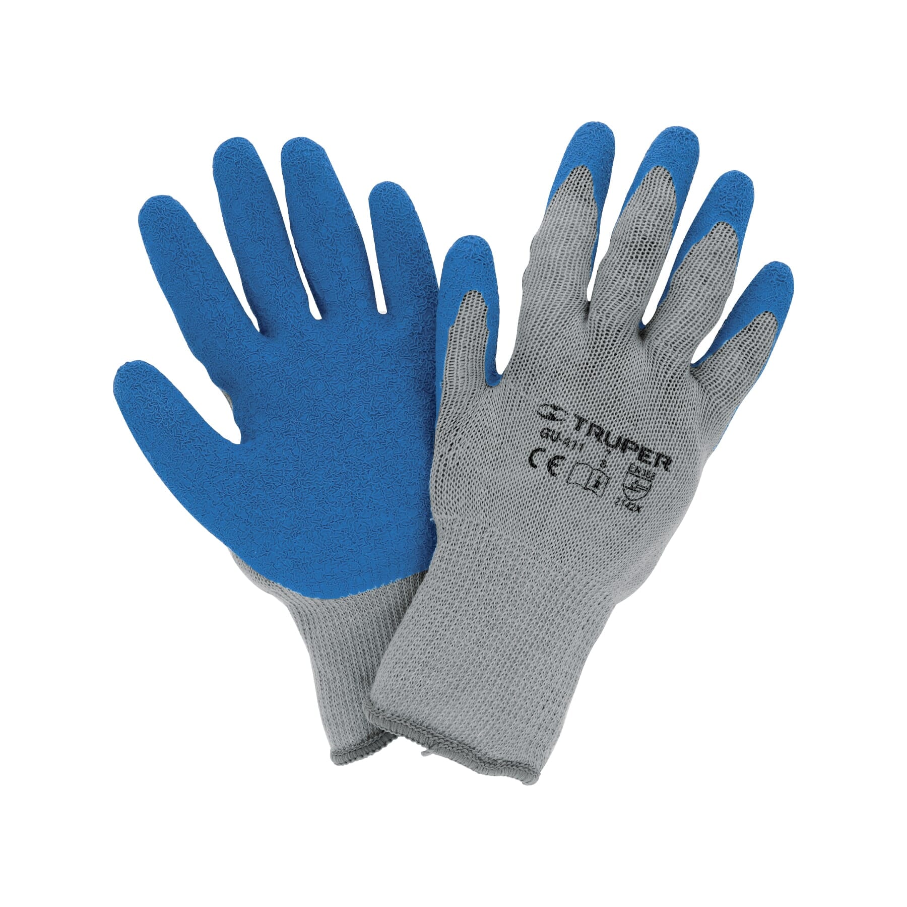 Truper Rubber Dipped Polyester Gloves Small