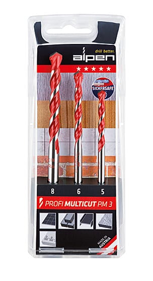Alpen Set Profi Multicut PM3 3 pcs.