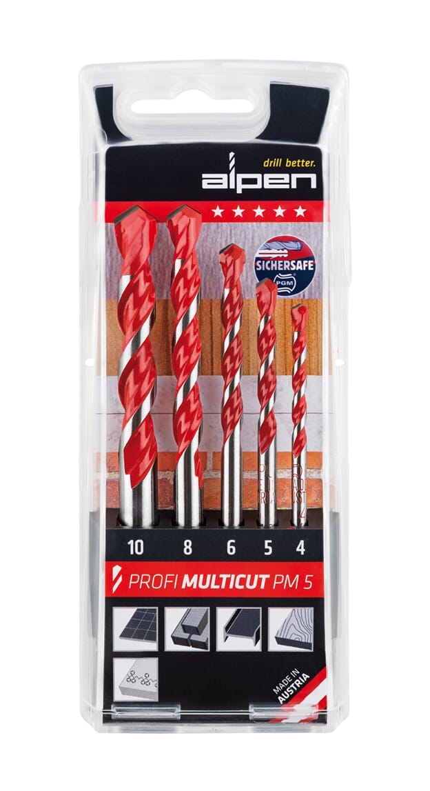 Alpen Set Profi Multicut PM5 5 pcs.