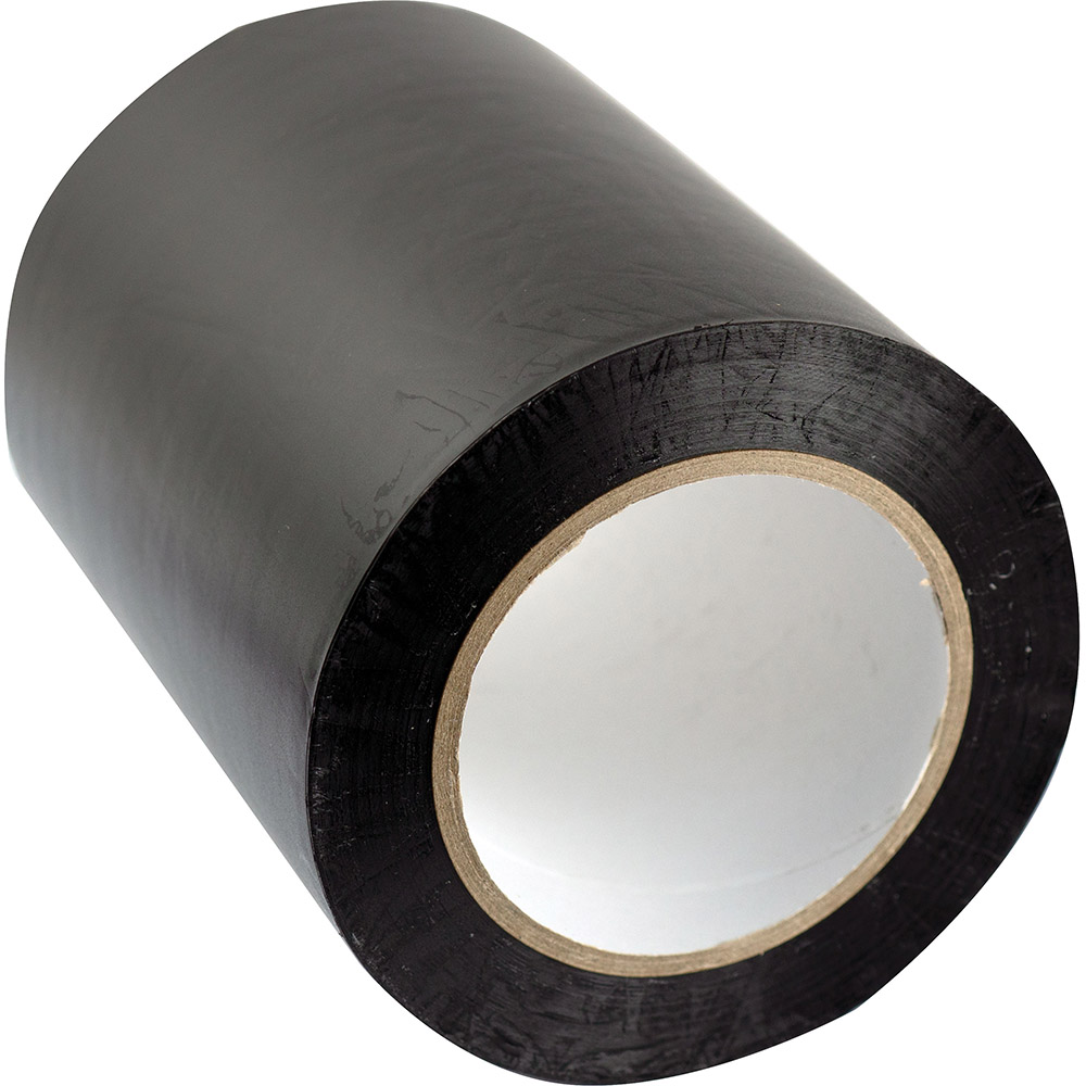 ISL 200 Micron PVC Overwrap Tape 150mm x 30m (Black)