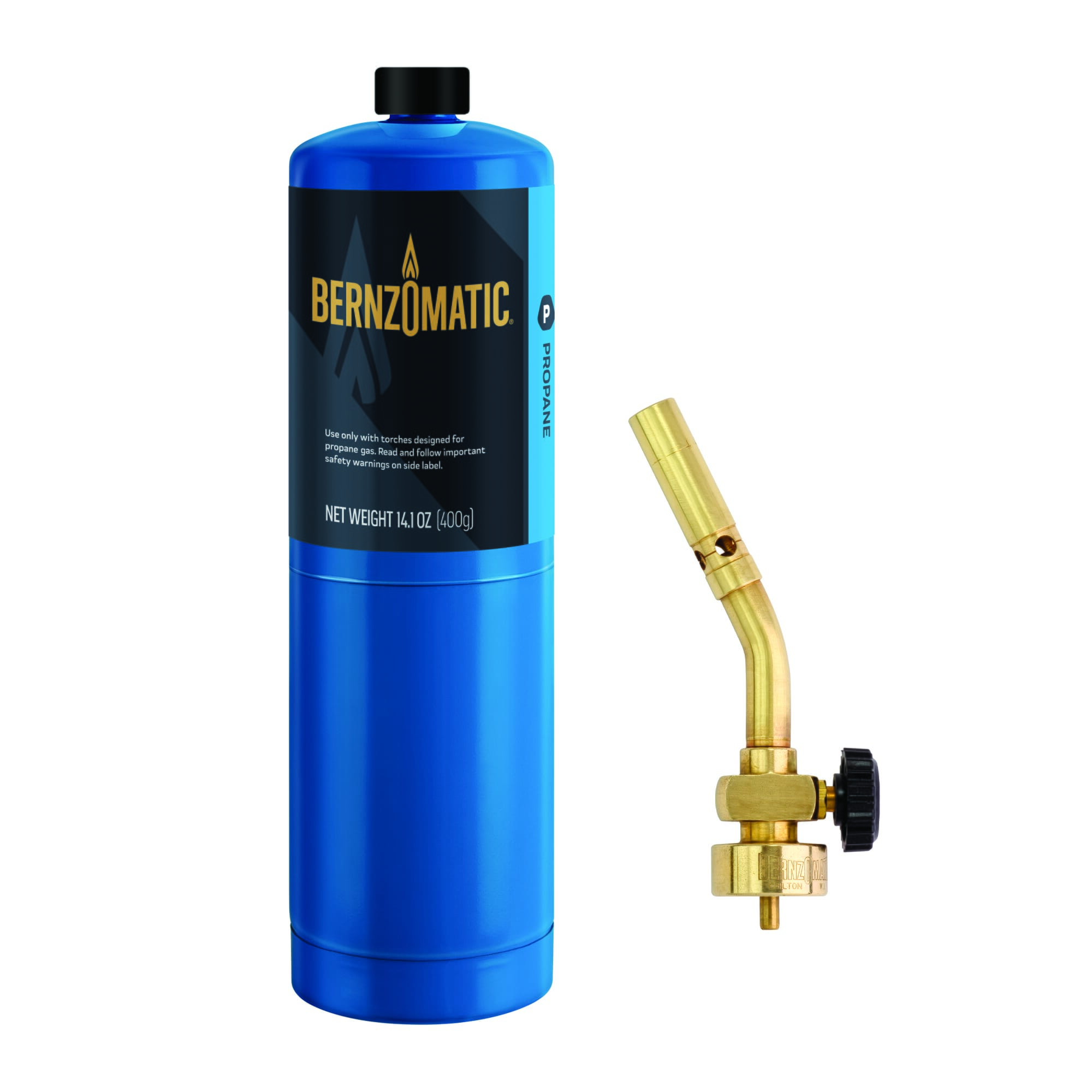 BernzOmatic Manual Gas Torch Kit Brass 2pc