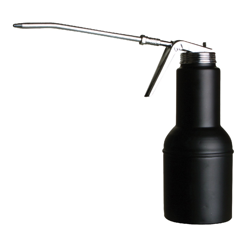 Groz 500ml Pistol Grip Oil Can - 150mm Rigid Spout