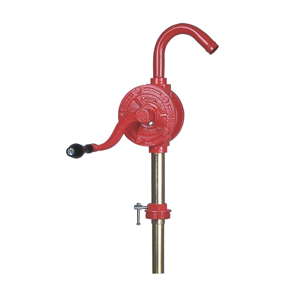 Groz Rotary Barrel Pump W/3pc Rigid Suction Tube