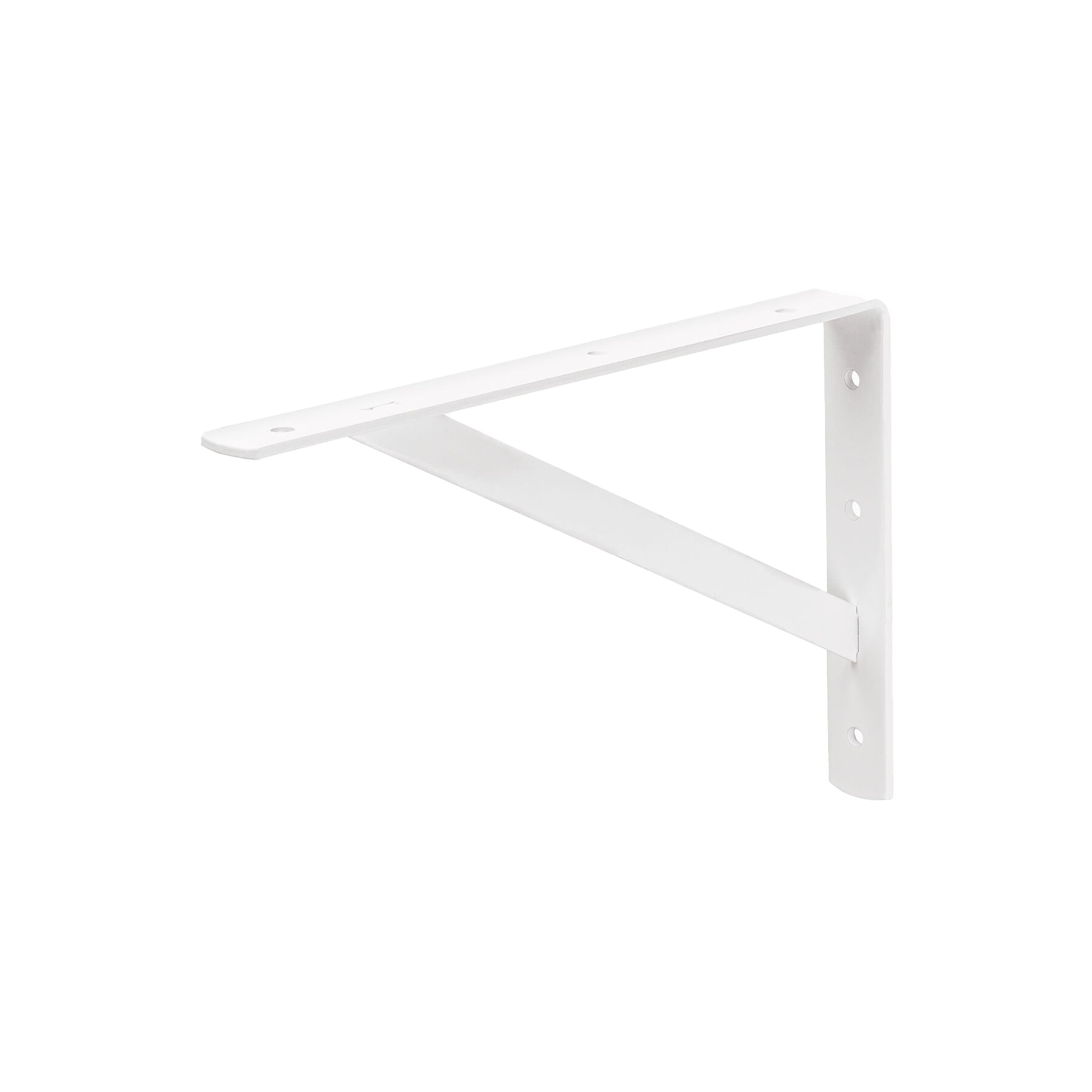 Truper Shelf Bracket Heavy Duty Braced - White 200x300mm