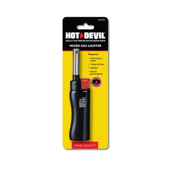 Hot Devil Gas Lighter Micro assorted colour