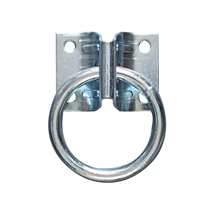 Hindley Hitching Ring - Zinc Plated Plate Type #24H