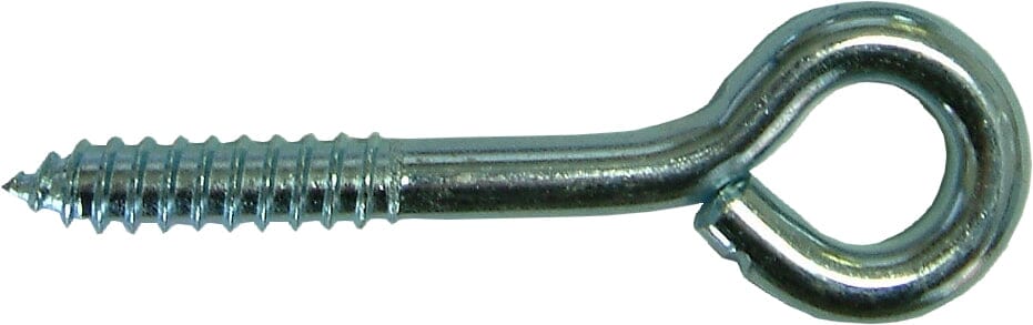 Hindley Screw Eye - Zinc Plated #414 4-1/2 x 3/8 inch Tagged