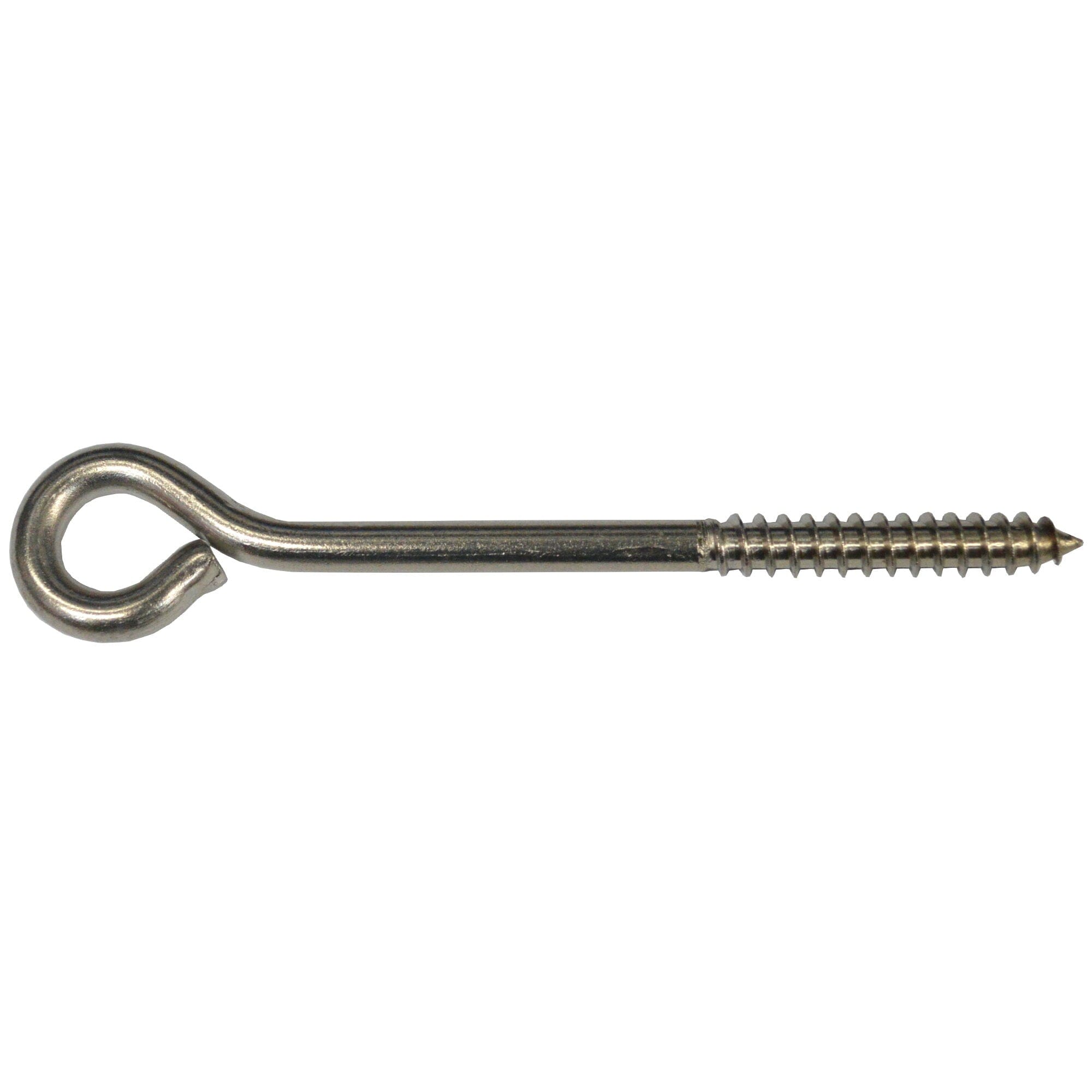 Hindley Screw Eye - Stainless Steel #1102SS 5 x 1/4 inch Tagged