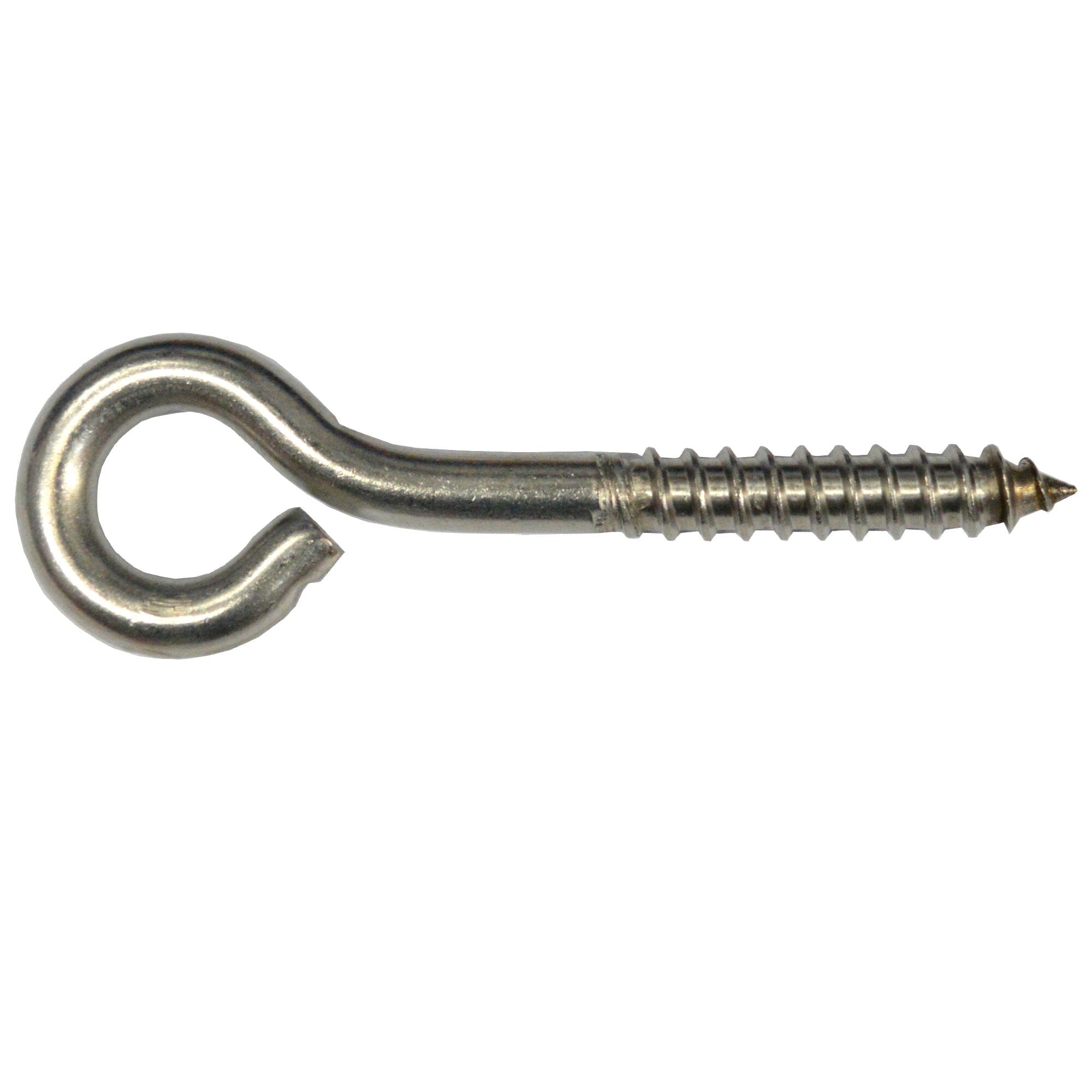 Hindley Screw Eye - Stainless Steel #1103SS 4 x 5/16 inch Tagged