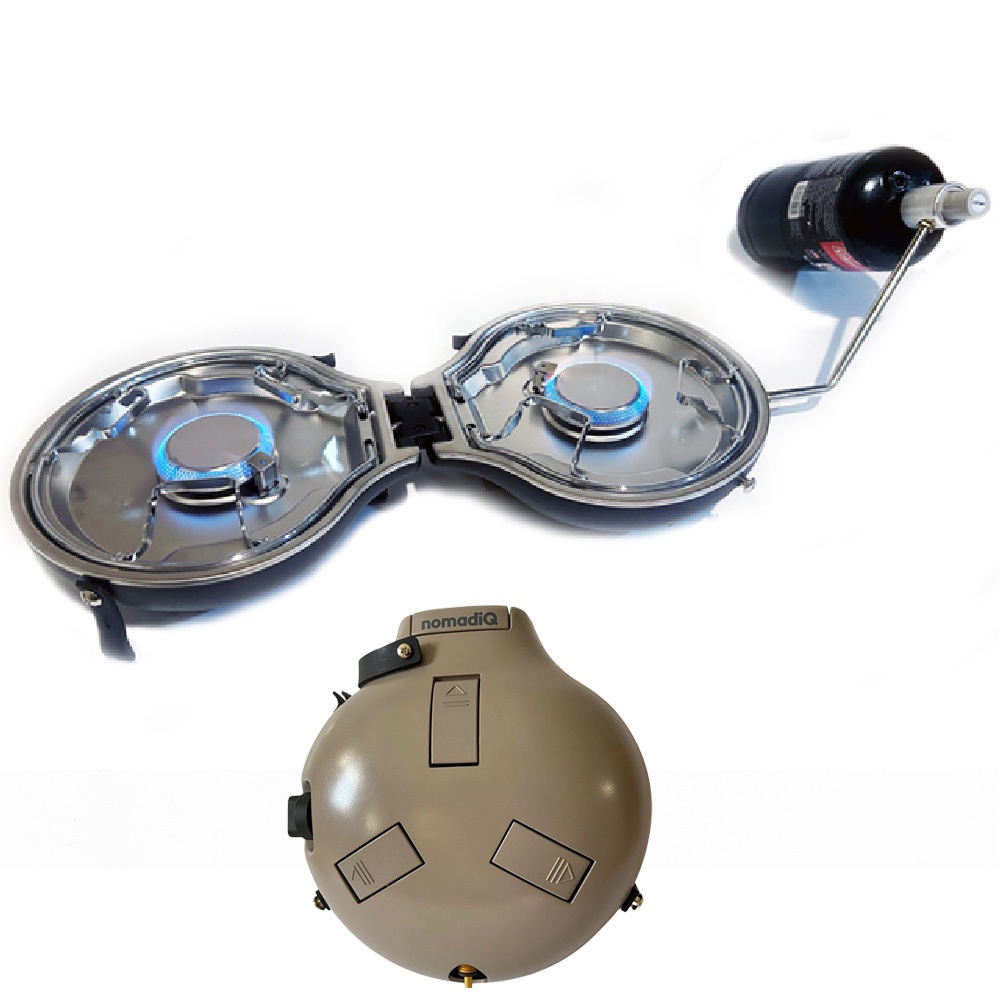 NomadiQ Professional 2 Burner Stove - Urban
