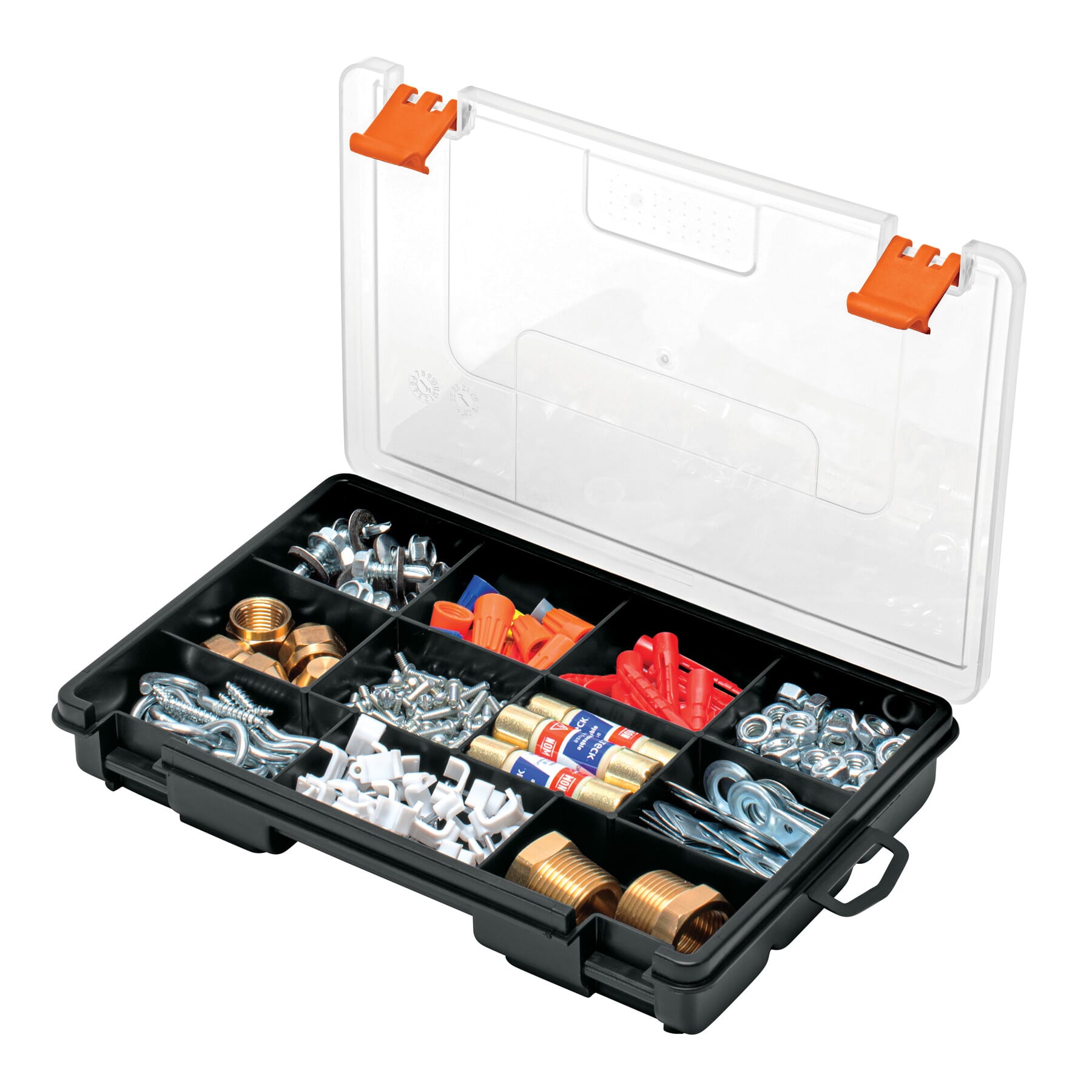Truper Plastic Organizer Storage Box 11 Compartment