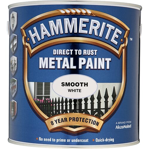 Hammerite Smooth 2.5litre White