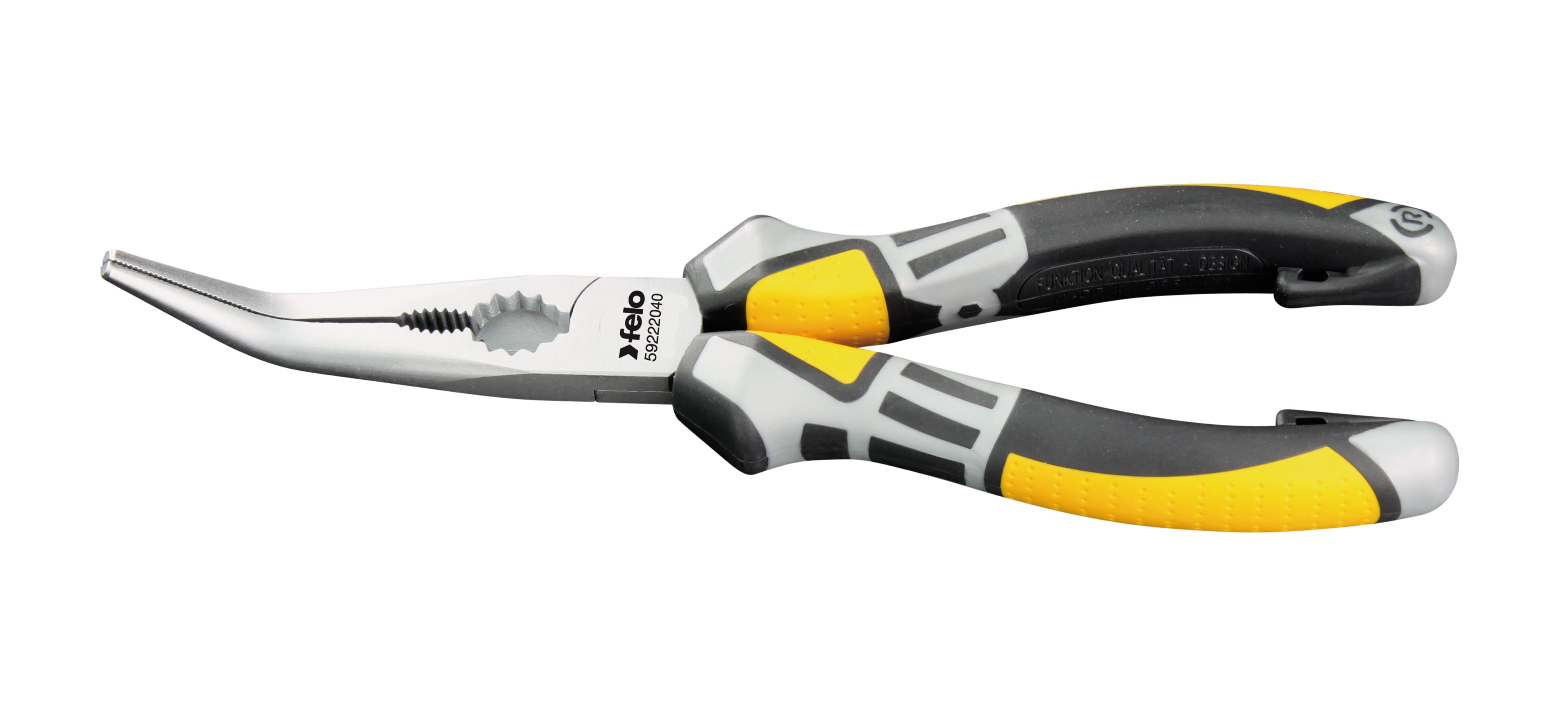 Felo Chain Nose Radio Plier curved 45? (Long Nose)