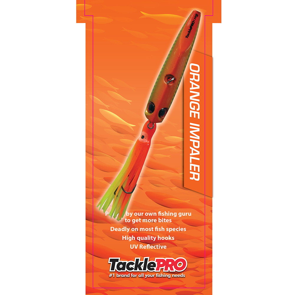 TacklePro Inchiku Lure 80gm - Orange Impaler