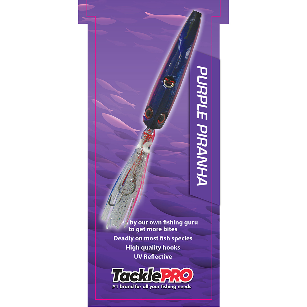 TacklePro Inchiku Lure 40gm - Purple Piranha