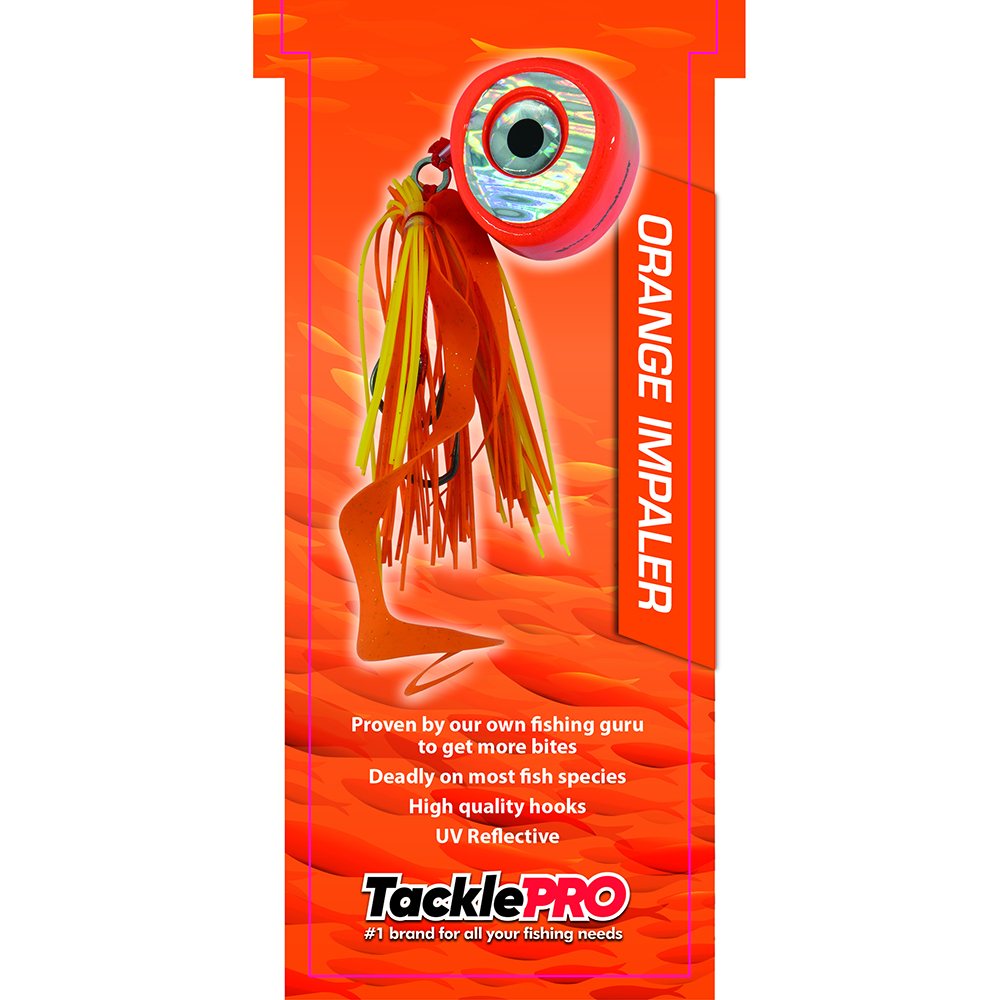 TacklePro Kabura Lure 40gm - Orange Impaler