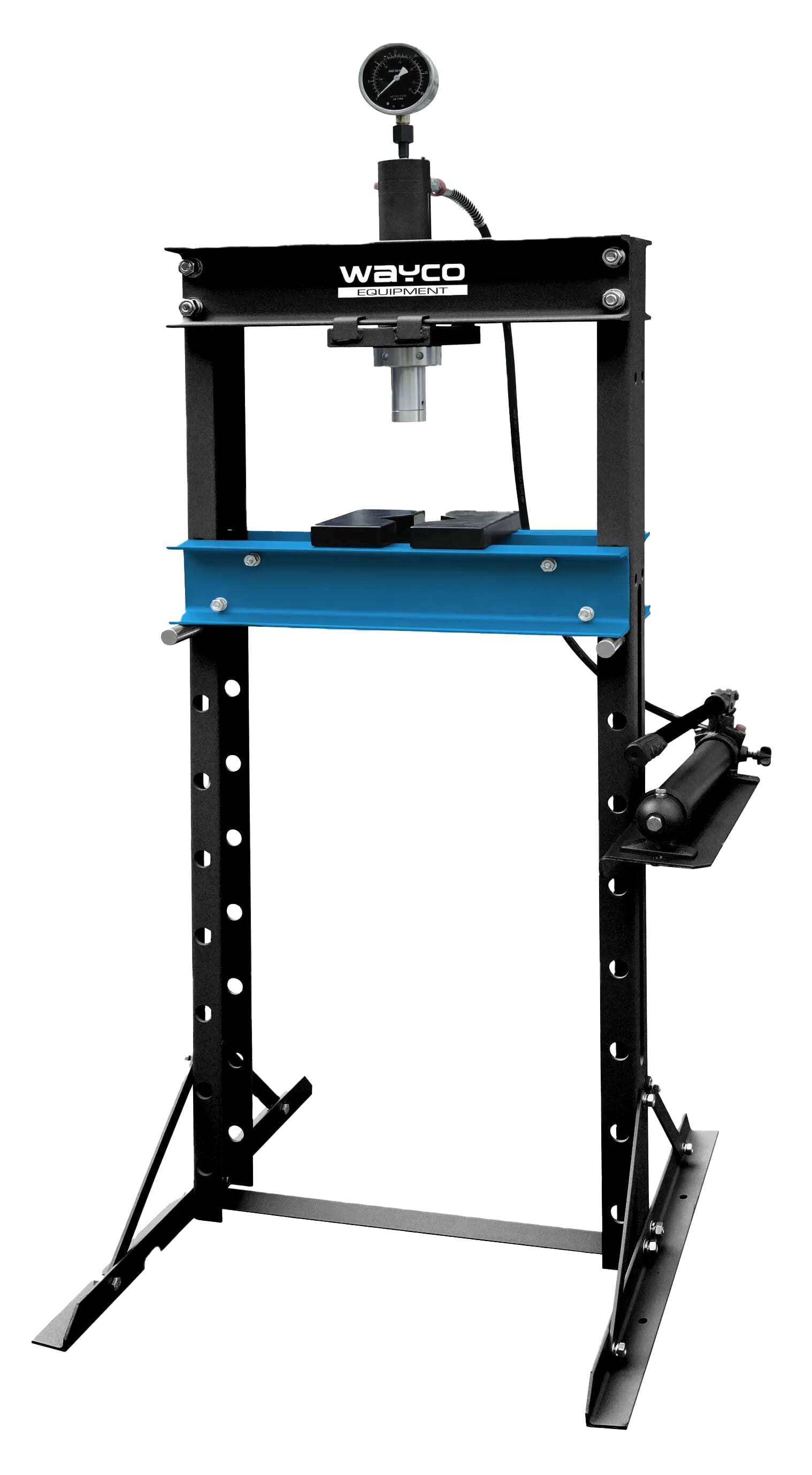 Wayco Hydraulic Shop Press Bolted 20 Ton w/Hand Pump