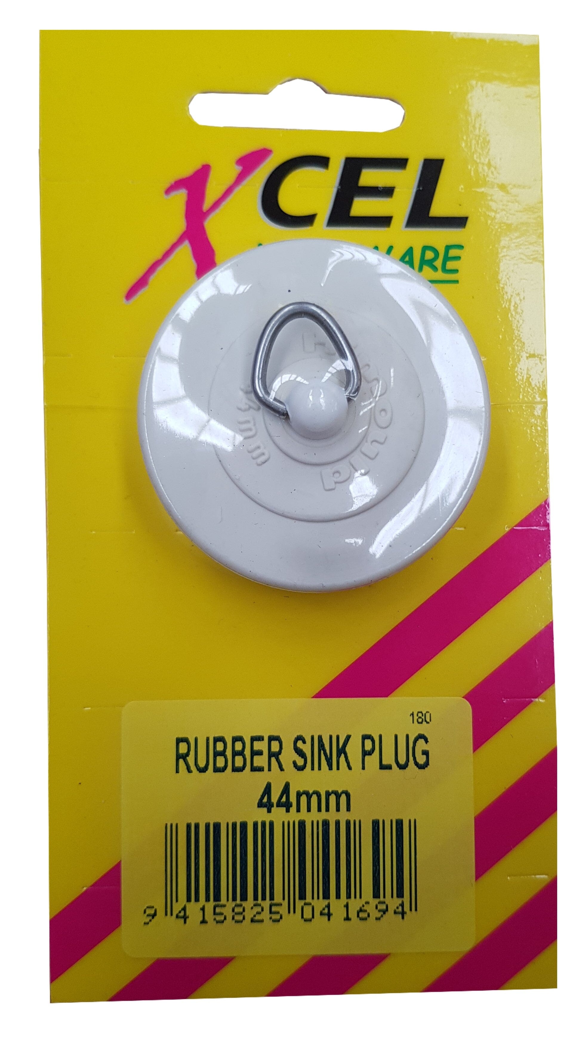 Xcel Rubber Plug 44mm Carded