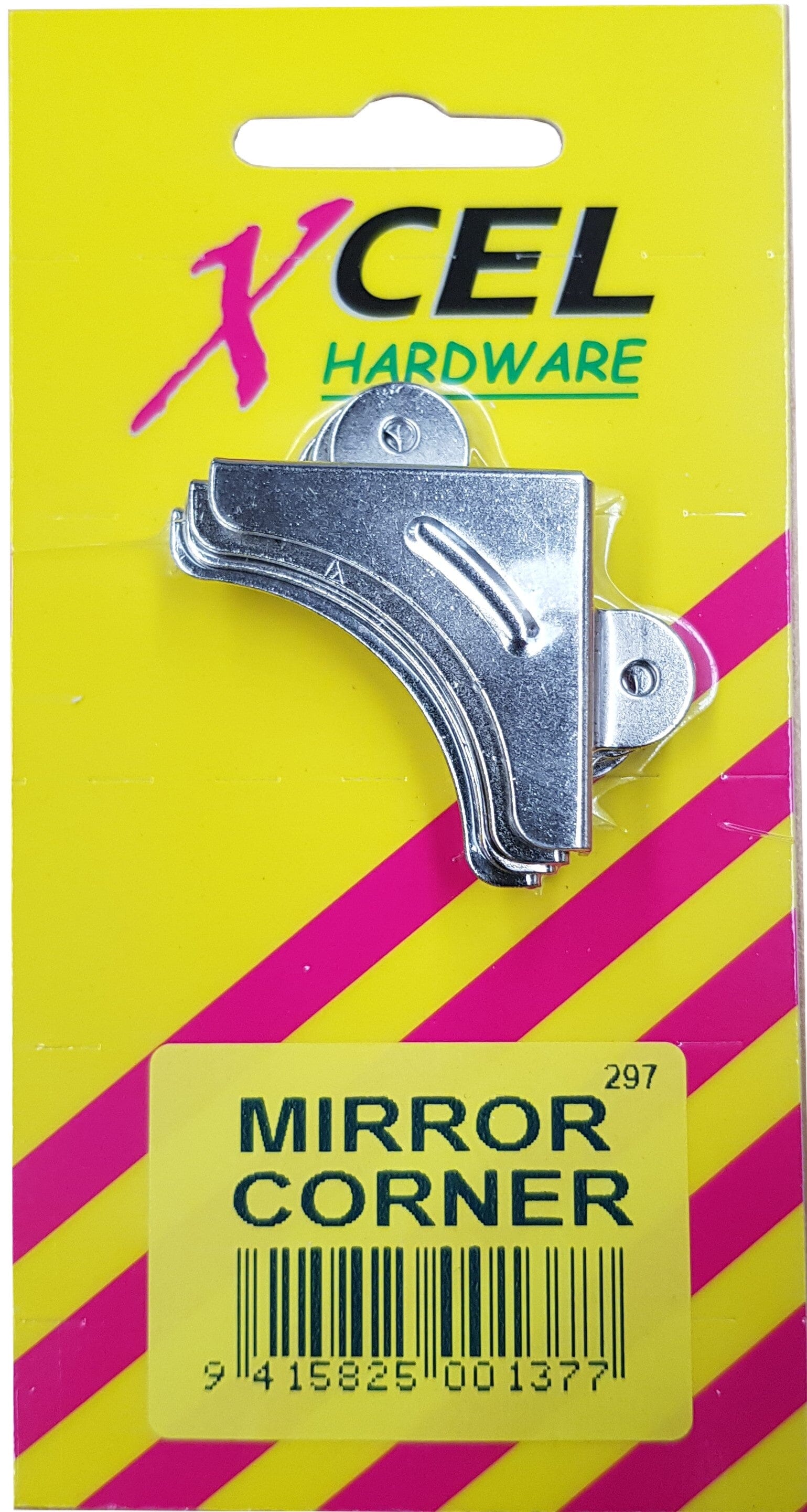Xcel Mirror Corners NP 4-pce Carded
