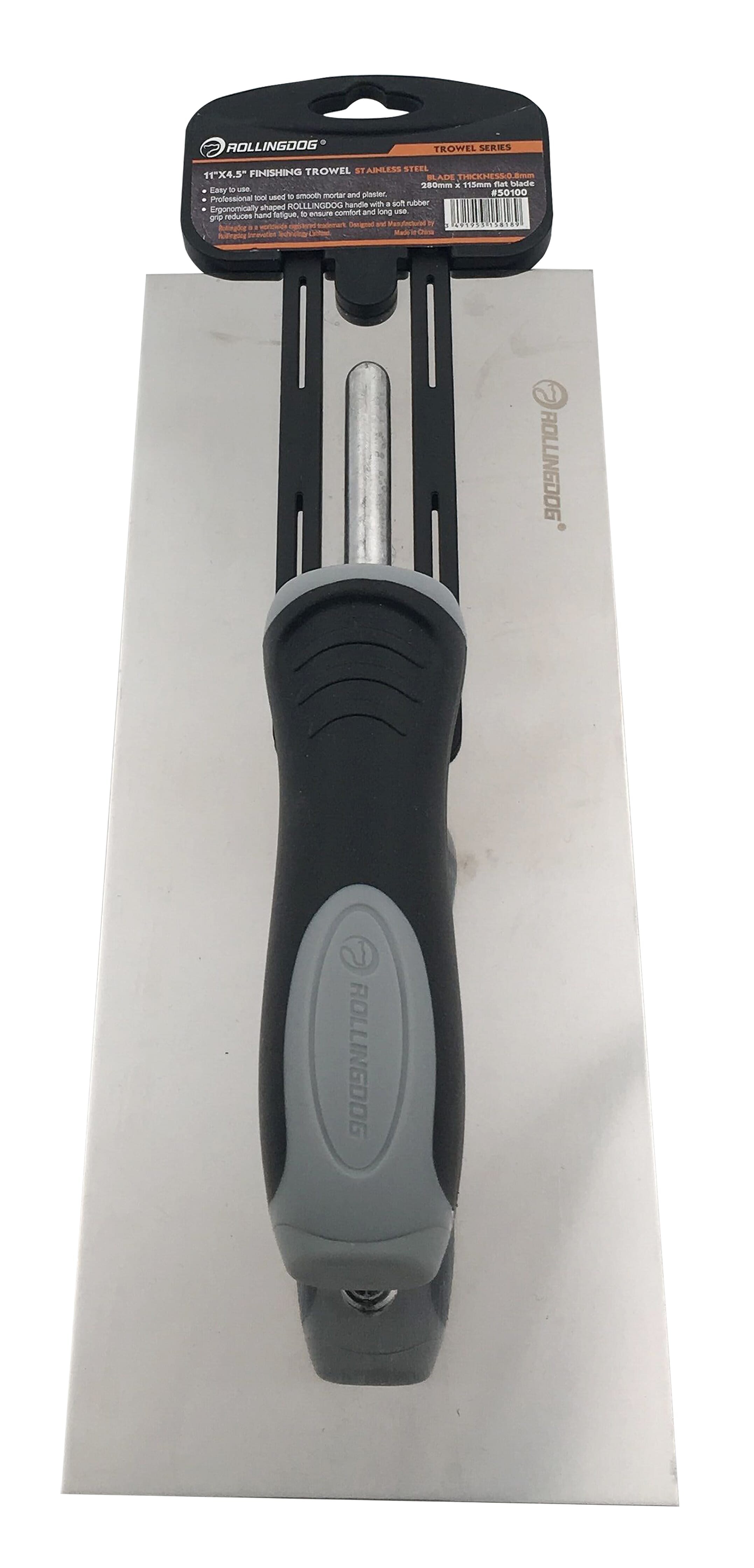 Rolling Dog Plastering Trowel 280mm x 115mm