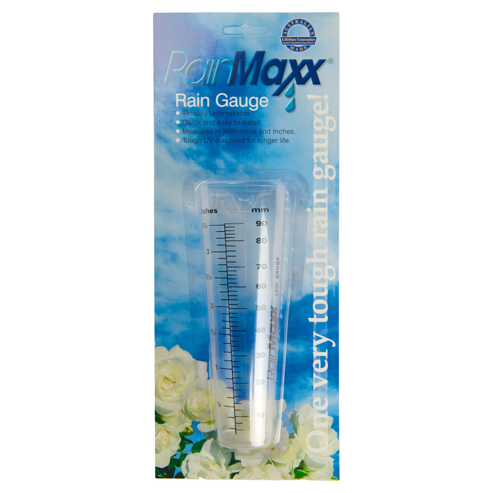 Agboss Rain Gauge RainMaxx 90mm