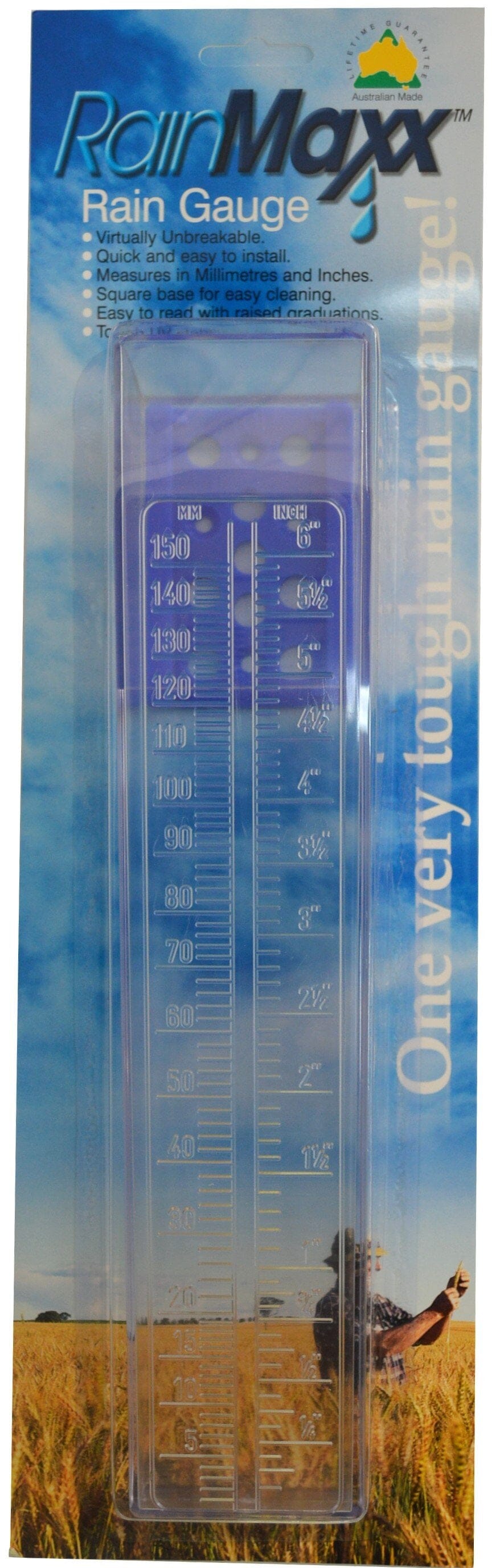 Agboss Rain Gauge RainMaxx 150mm
