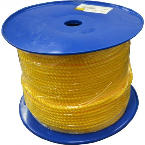 Xcel Rope - Yellow Polypropylene 183m Reel 6mm