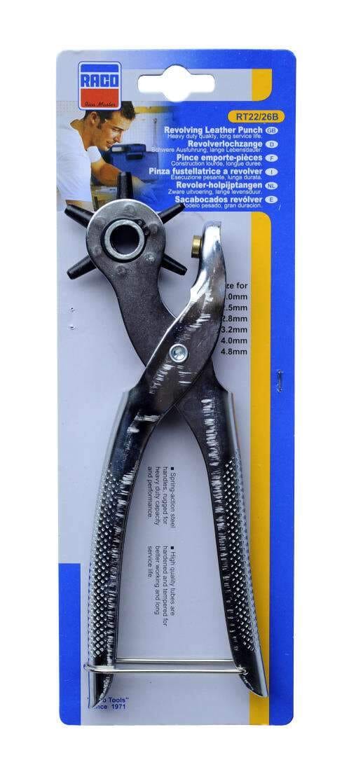 Raco Revolving Leather Punch #RT22/26B