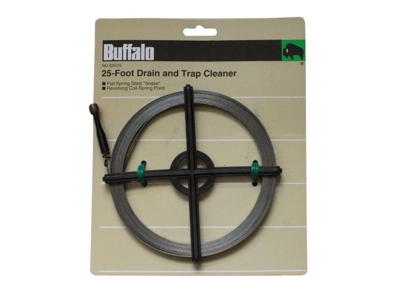 Buffalo Drain Cleaners Spring Steel SD25 7.5 metres