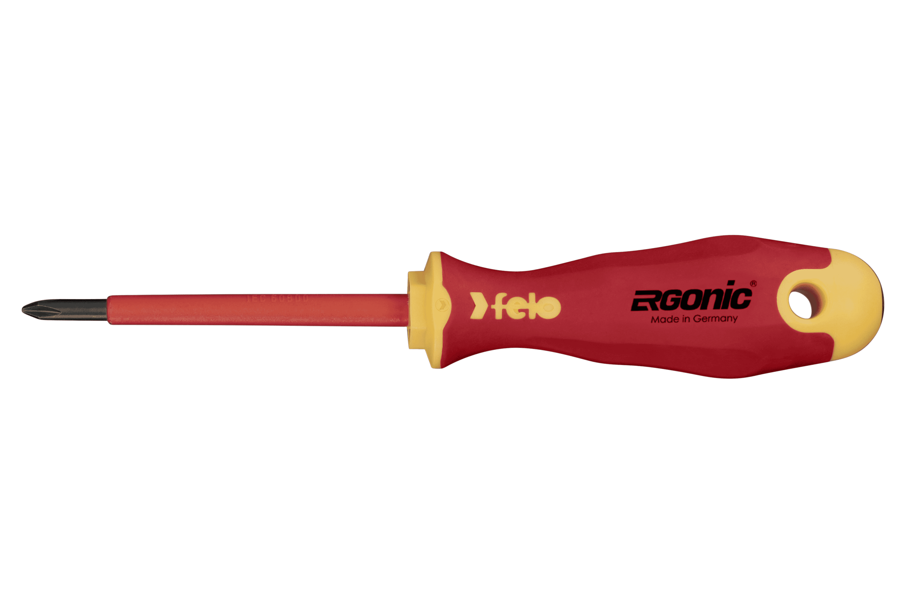Felo 414 Ergonic Screwdriver  Phillips #1 x 80mm Insulated Hardened Tip