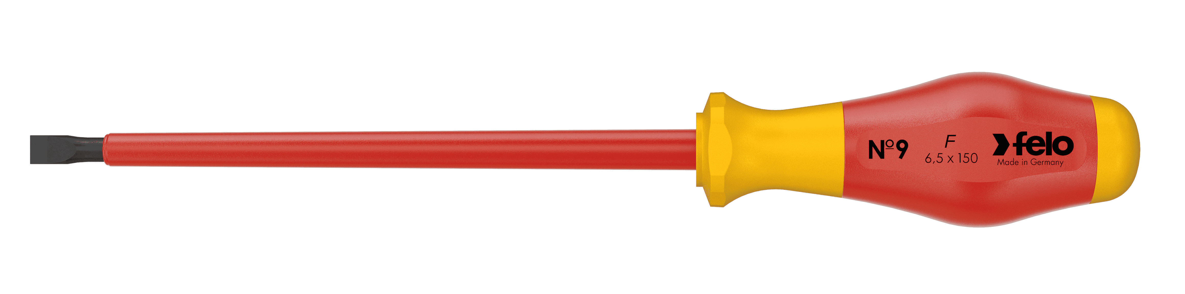 Felo 913 Screwdriver SL 6.5 x 1.2 x 150mm VDE