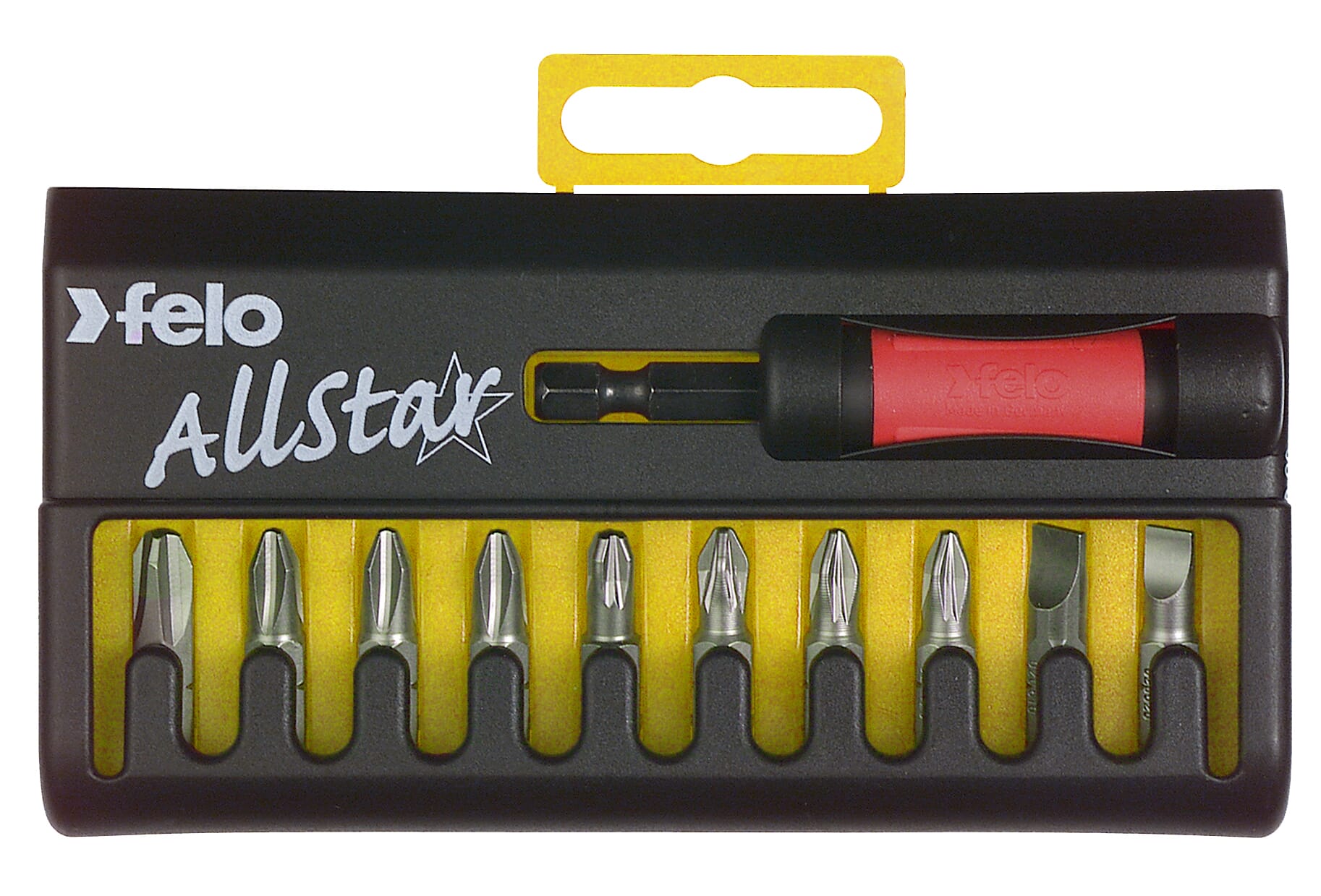 Felo All Star Screwdriver Bit Set 11pc