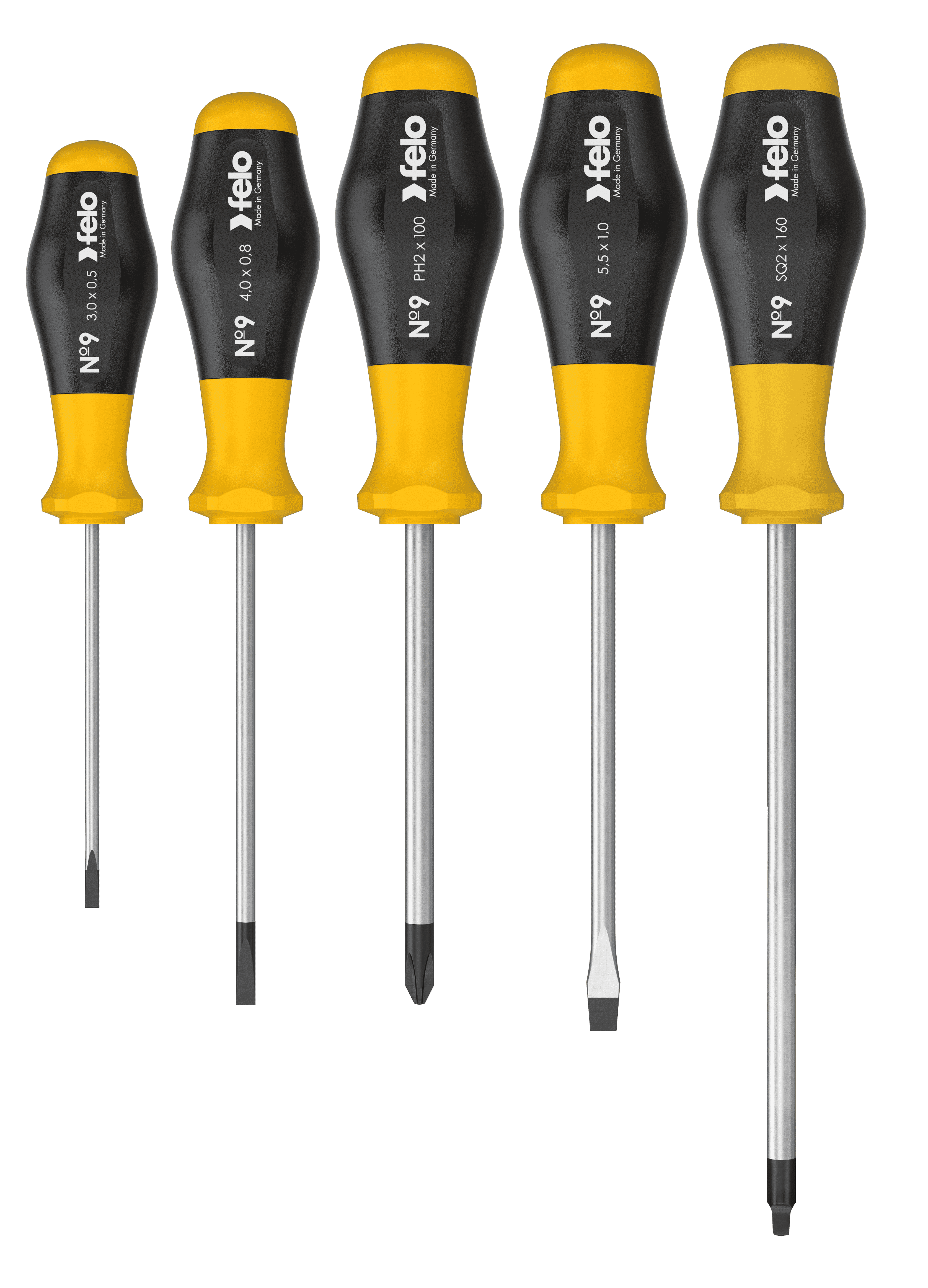 Felo 900 Screwdriver Set 5pc