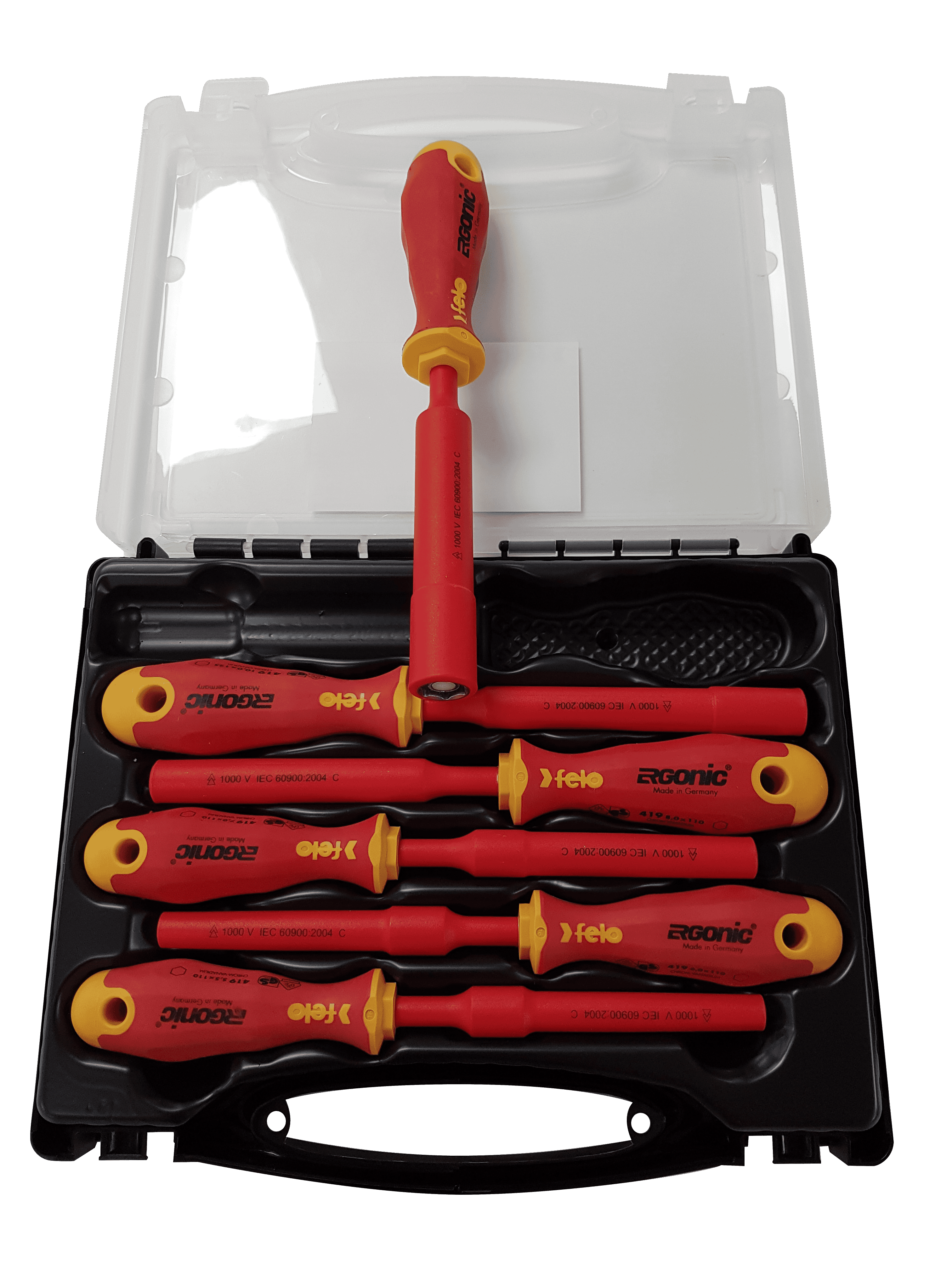 Felo 419 M-Tec Nutdriver Set 6pc Insulated